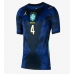 Brasilien Marquinhos #4 Bortatröja Dam VM 2026 Kortärmad